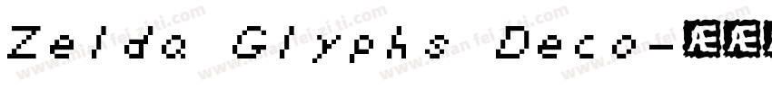 Zelda Glyphs Deco字体转换